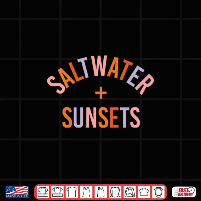Design Saltwater sunsets Shirt