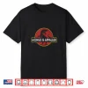 Retro Funny Mongo Is Appalled Vintage Riding Dinosaur Shirt