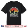 Coffee And Chihuahua Funny Long Haired Hair Chiwawa Dog Mom Shirt