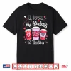 Valentine Teacher I Love My Class A Latte Coffee Lover Shirt