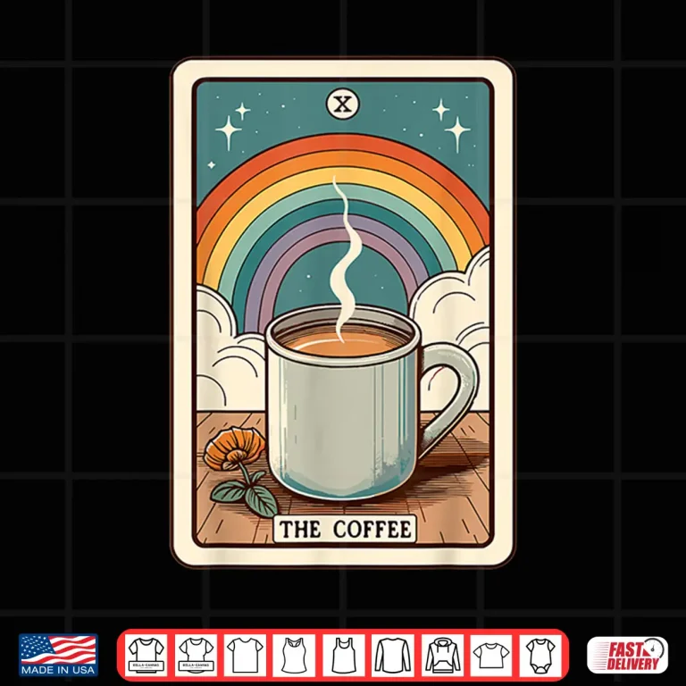 Design The Coffee Tarot Card Coffee Lover Funny Coffee Shirt