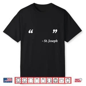 Catholic Faith Quote Professional Minimalist Modern Shirt