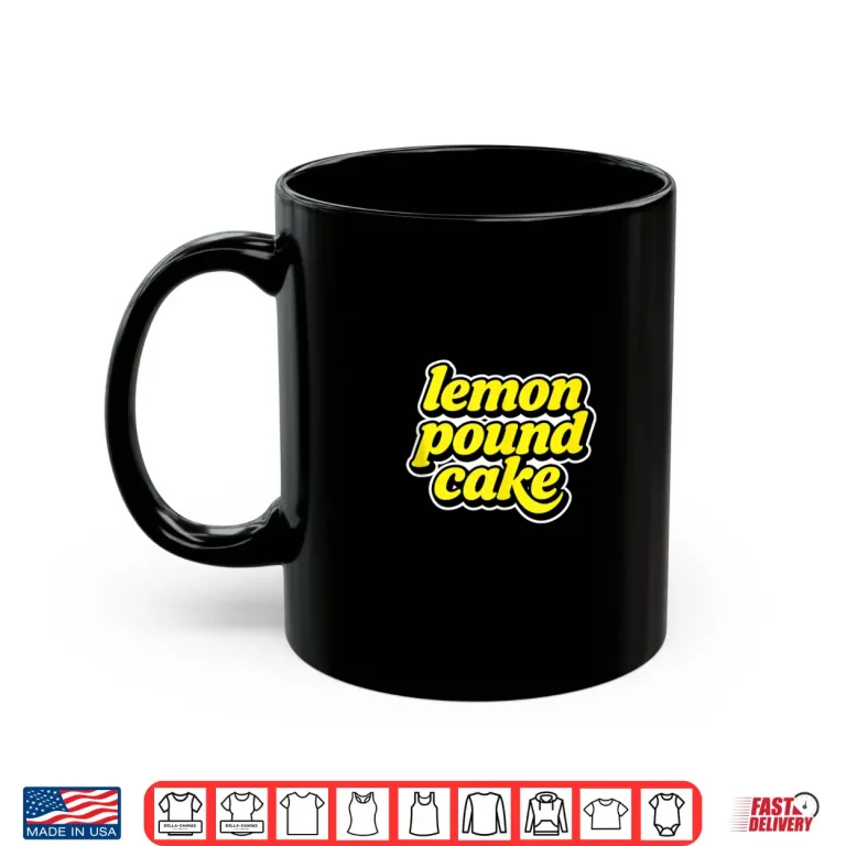 Mug Lemon Pound Cake Professional Minimalist Modern Graphic Shirt