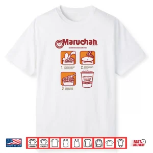Maruchan Recommended Cooking Directions Poster Graphic Shirt