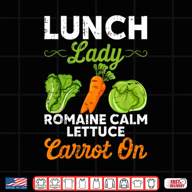 Design Lunch Lady Squad Cafeteria Worker Dinner Lady Cooking Shirt
