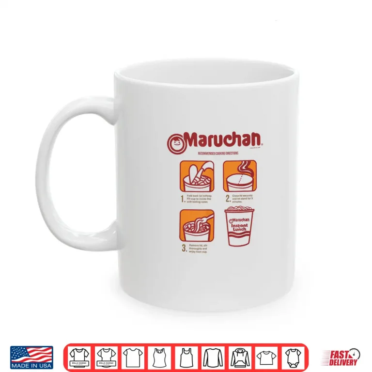 Mug Maruchan Recommended Cooking Directions Poster Graphic Shirt