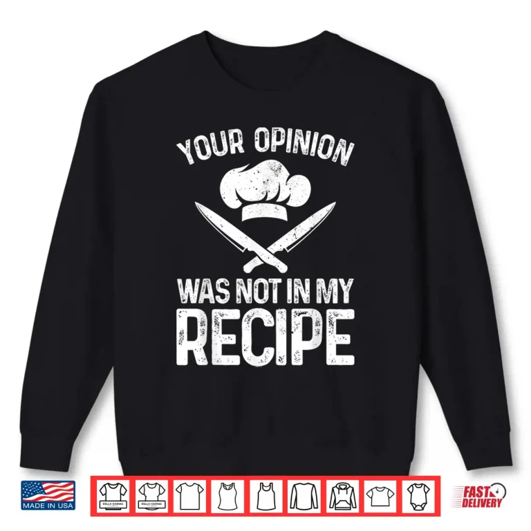 Sweatshirt Professional Chef Design Cook Cooking Culinary Chef Shirt