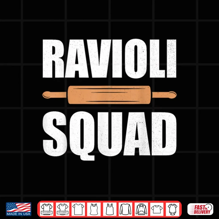 Design Ravioli Squad Rolling Pin Matching Group Baking Crew Shirt