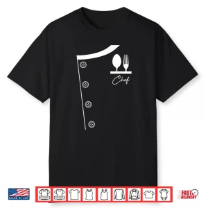 Chef Uniform Jacket Professional Cooking Identity Shirt