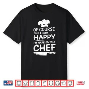 Chef Wife Husband And Kitchen Cook Culinary Cooking Shirt