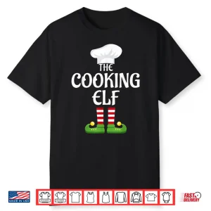Cooking Elf Family Matching Group Christmas Shirt