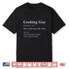 Cooking Guy Definition Funny Boy Cooking Gift Cook Shirt