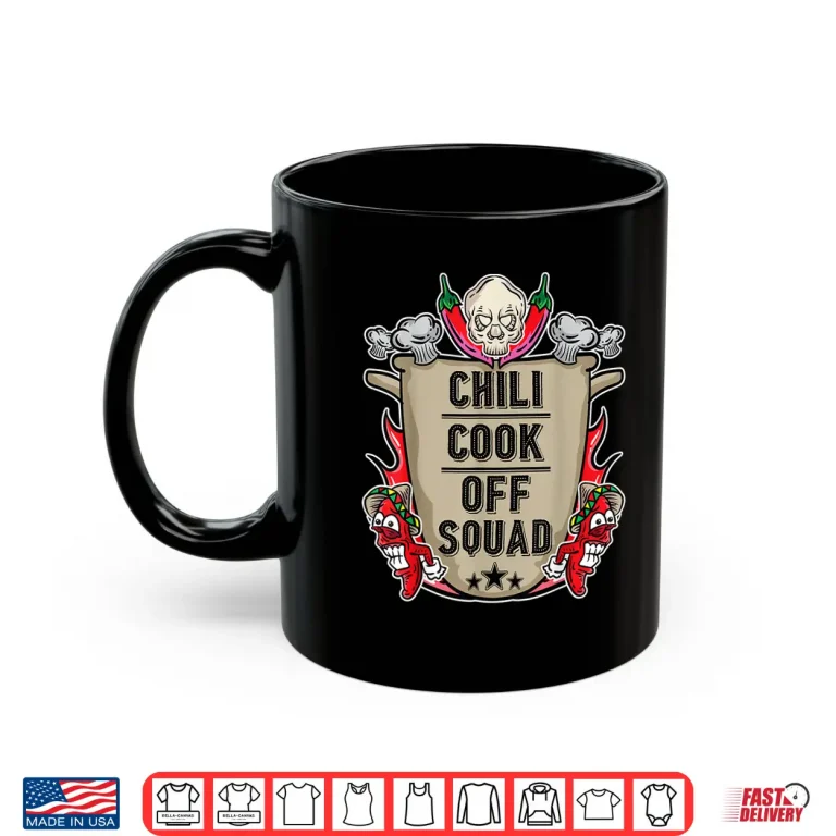 Mug Chili Cook Off Squad Cooking Competition Team Award Shirt