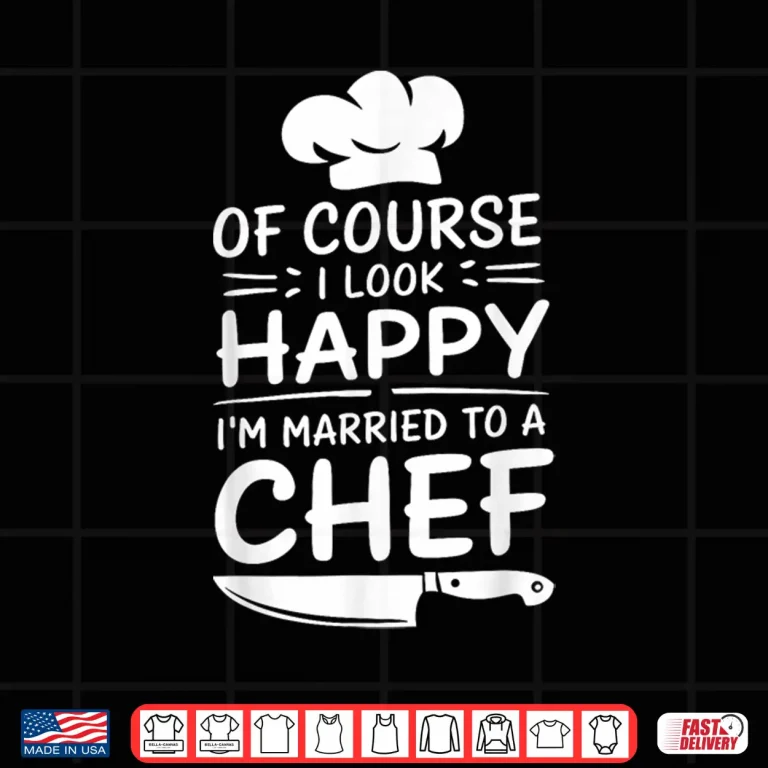 Design Chef Wife Husband And Kitchen Cook Culinary Cooking Shirt