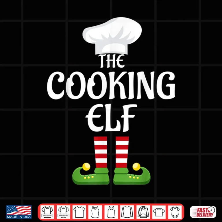 Design Cooking Elf Family Matching Group Christmas Shirt