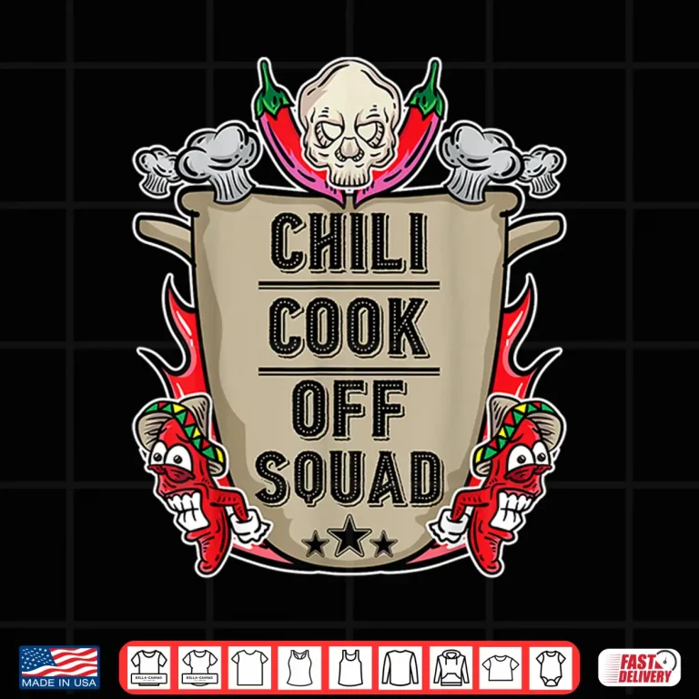 Design Chili Cook Off Squad Cooking Competition Team Award Shirt