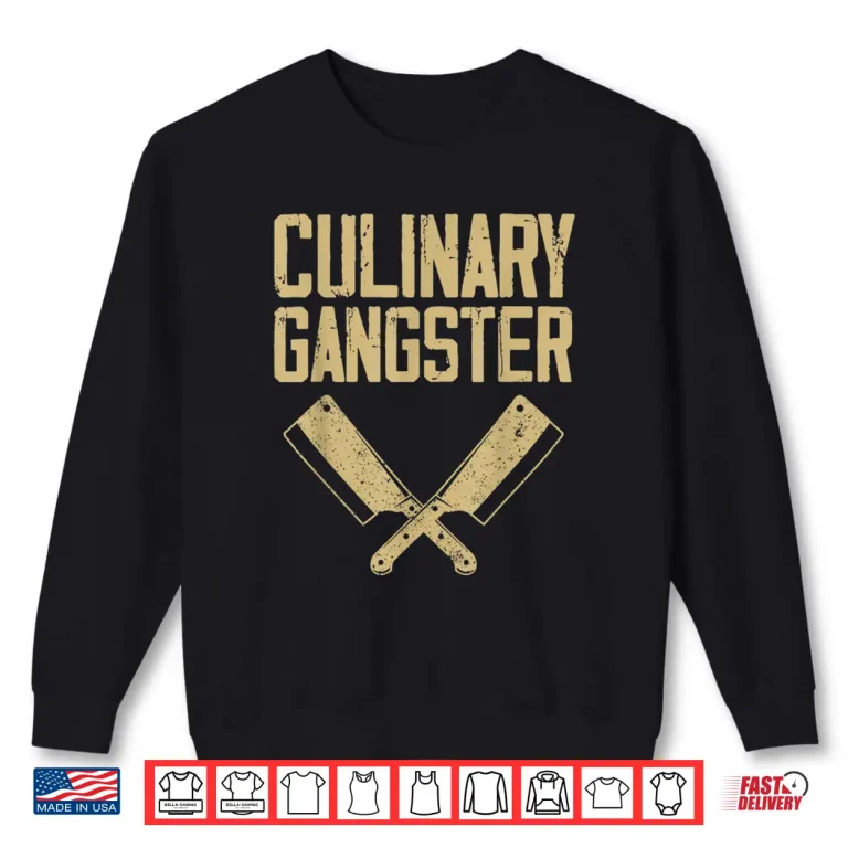 Sweatshirt Funny Chef Art Restaurant Kitchen Food Cooking Shirt
