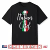 Italian Chef Cooking Funny Food Cook National Pride Flag Shirt