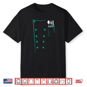 Sous Chef Culinary Utensils Design Professional Outfit Shirt