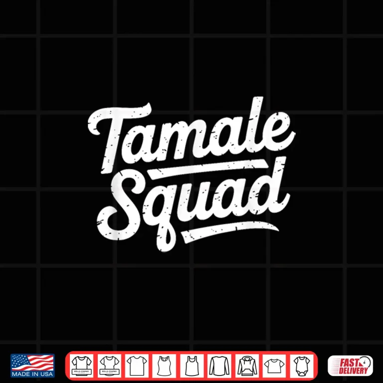 Design Tamale Squad Funny Mexican Food Family Cooking Shirt