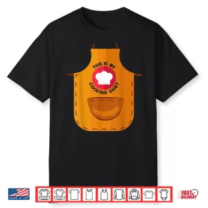 Apron This Is My Cooking Shirt Chef Hat Professional Chef Shirt