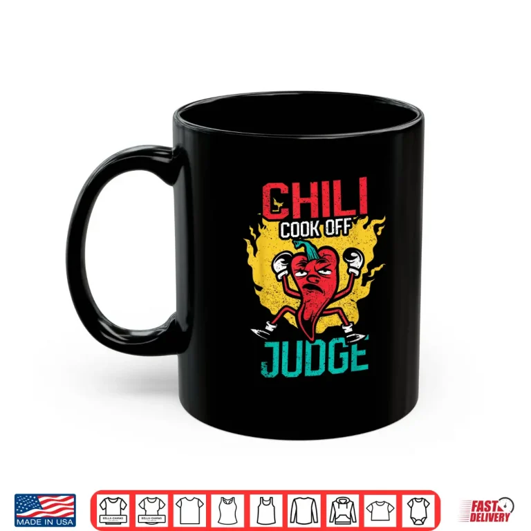 Mug Chili Cook Off Judge Funny Mexican Mexico Cooking Chef Shirt