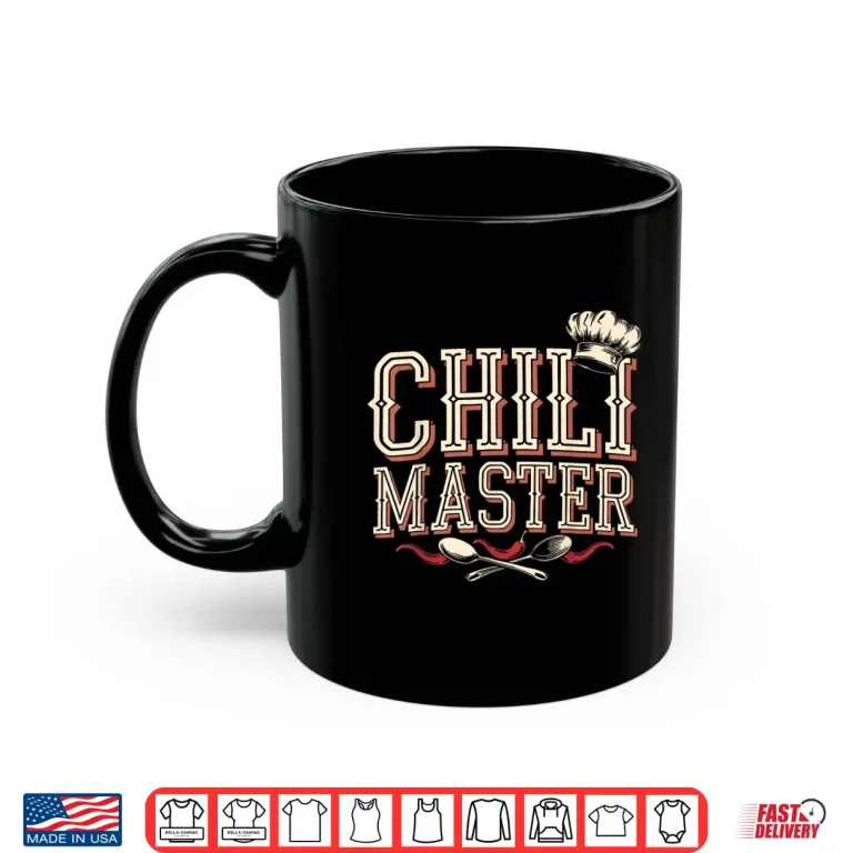 Mug Chili Master Chili Cook Off Cooking Chili Shirt