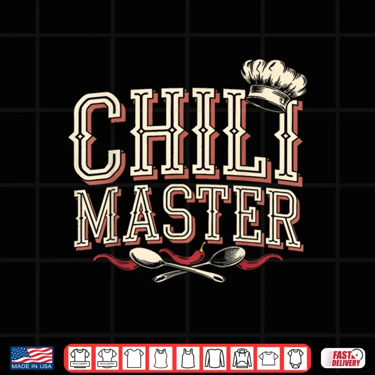 Design Chili Master Chili Cook Off Cooking Chili Shirt