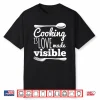 Cooking Is Love Chef Foodie Cute Birthday Graphic Shirt