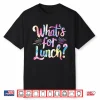 Lady Whats For Lunch Cooking And Kitchen Tie Dye Shirt