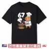 Capybara Chef Sixty Seven Funny Brain Rot Meme Grill Cook Shirt