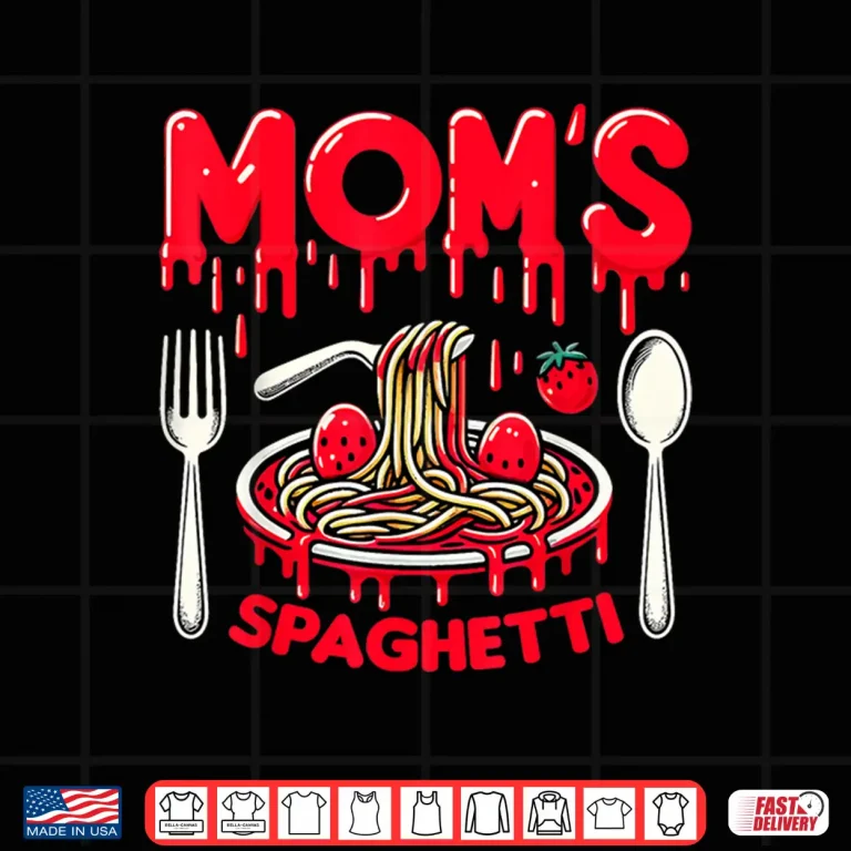 Design Moms Spaghetti Homemade Cooking Love Professional Shirt