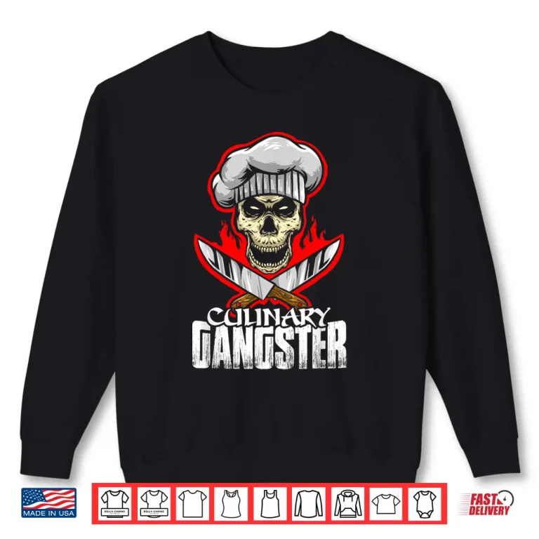 Sweatshirt Professional Minimalist Culinary Arts Modern Graphic Identity Shirt
