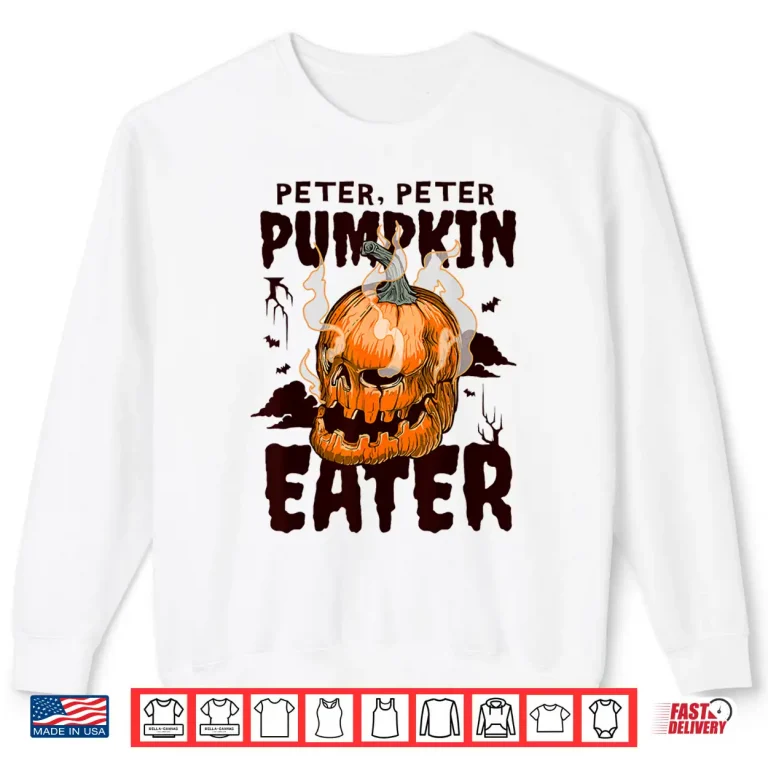 Sweatshirt Spooky Halloween Cooking Peter Pumpkin Eater Professional Shirt