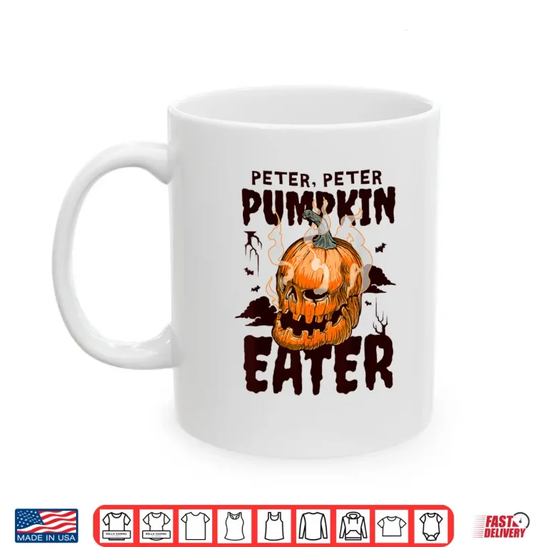 Mug Spooky Halloween Cooking Peter Pumpkin Eater Professional Shirt
