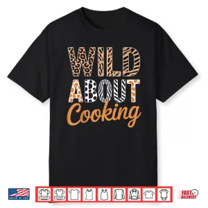 Wild About Cooking With Exotic Patterns Professional Shirt