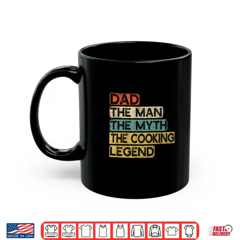 Mug Chef Dad Cooking Legend Home Cook Fathers Day Identity Shirt