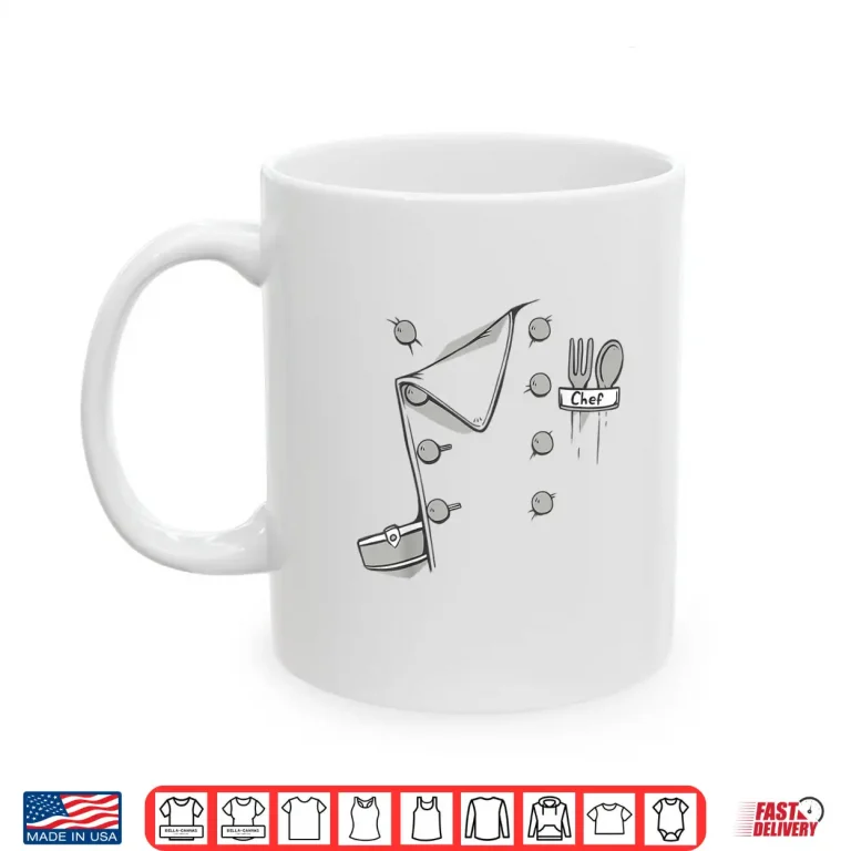 Mug Funny Chef Whites Best Chef Dad Home Cook Professional Shirt