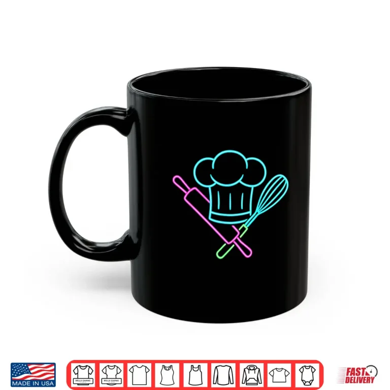 Mug Future Baker Chef Hat Pastry Pin Whisk Kids Parents Shirt