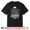 I Bake People Happy Professional Minimalist Graphic Shirt