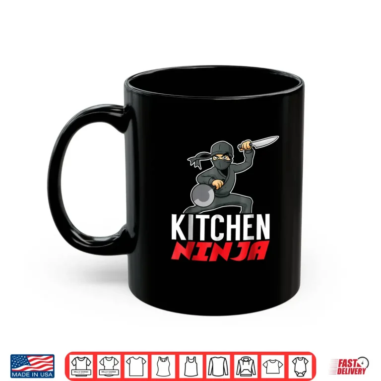 Mug Kitchen Ninja Home Chef Or Cook Professional Shirt