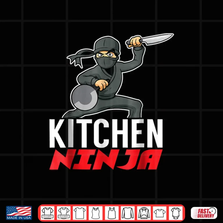 Design Kitchen Ninja Home Chef Or Cook Professional Shirt