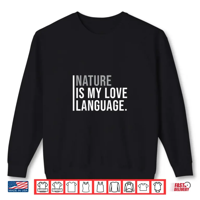 Sweatshirt Professional Minimalist Nature Journaling Meme Quote Modern Shirt