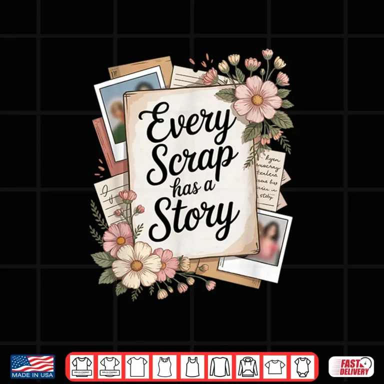 Design Vintage Junk Journal Scrapbooking Motif DIY Enthusiast Shirt 1