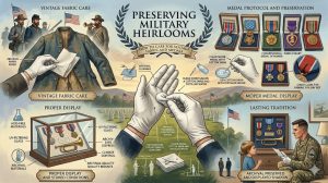 Preserving Military Heirlooms How to Care for Vintage Fabric and Medals 1