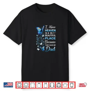 Dad Is My Guardian Angel In Heaven Memorial Day Shirt