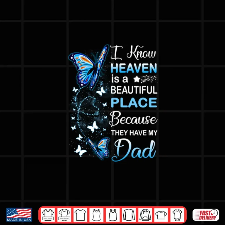 Design Dad Is My Guardian Angel In Heaven Memorial Day Shirt