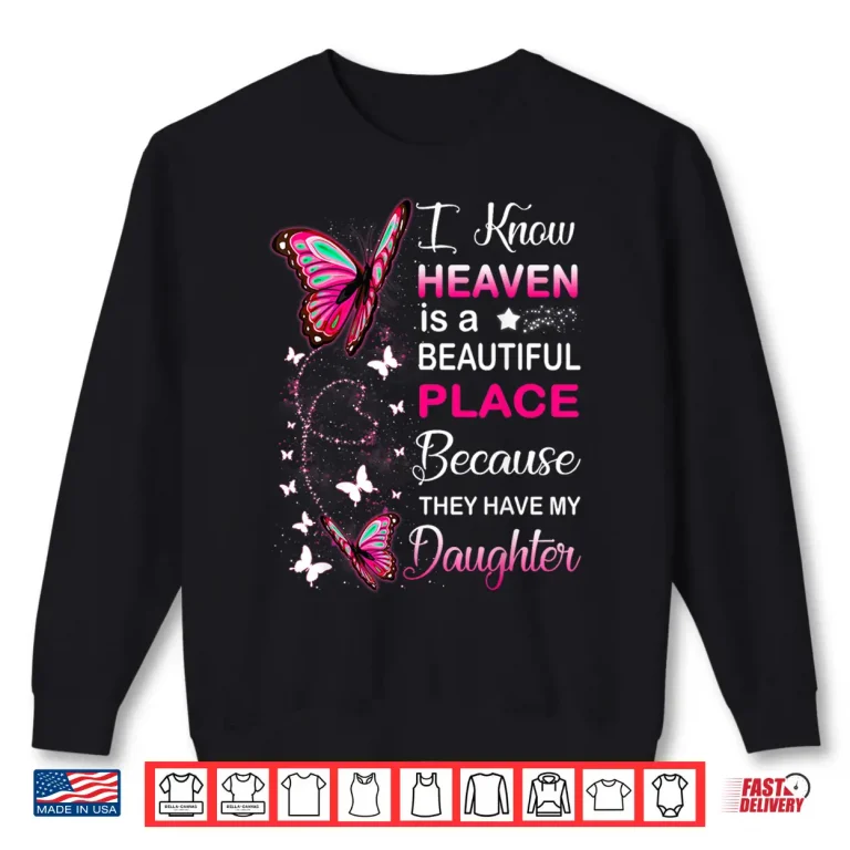 Sweatshirt Daughter My Guardian Angel In Heaven Memorial Day Shirt
