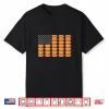 Hot Dog American Flag July Fourth Patriotic Summer Bbq Shirt