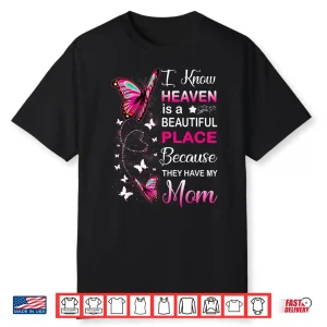 Mom Is My Guardian Angel In Heaven Memorial Day Shirt